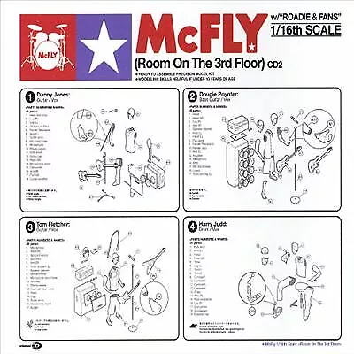 McFLY  Room On The 3rd Floor 5 TRACK CD + POSTER  NEW - NOT SEALED • £1.99