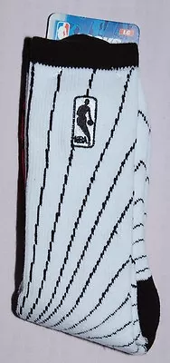 For Bare Feet NBA Miami Heat Radiant Mens Crew Socks White LRG • $12.99