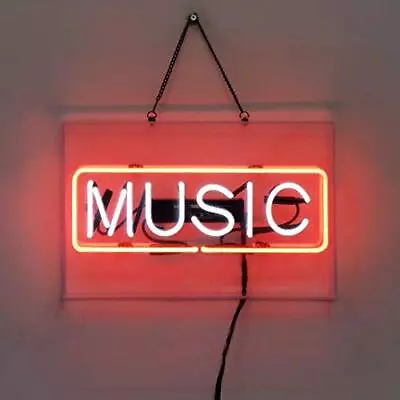Music Neon Signs Real Glass Neon Tubes Neon Home Signs For Bedroom Home Bar  • $92.51