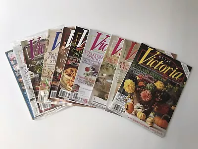 Lot Of 10 Victoria Bliss Magazine. 2012(2) 2013(3) 2016(1) 2017(4) (3 Christmas) • $24