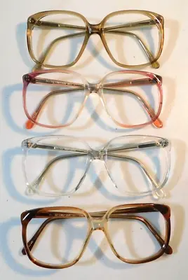 Vintage 4 Pc Lot ELITE OPTICAL Madison Asst. Colors 56/18 Eyeglass Frame NOS #K5 • $11.99