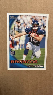 $1.25 • Buy 2010 Topps Tim Tebow Rookie Card Rc