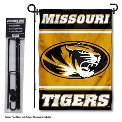 Missouri Tigers Garden Flag And Yard Stand Included • $32.95