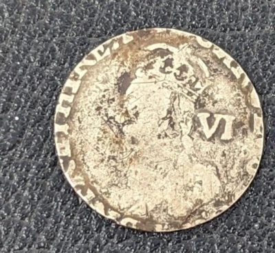 £14.99 • Buy Charles I Sixpence Fourth Bust Hammered Silver Coin