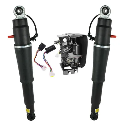 Rear Suspension Air Shocks & Compressor Kit For 2015-2020 Chevrolet Tahoe • $253.03