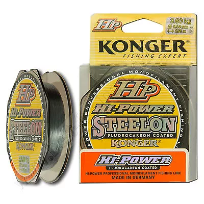 Fluorocarbon Coated Invisible Mono Fishing Line 150m Hi-Power Perch Coarse  • £8.40