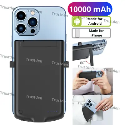 For IPhone Android Power Bank 10000mAh Battery Charger Case Pack Charging Cover • $28.09