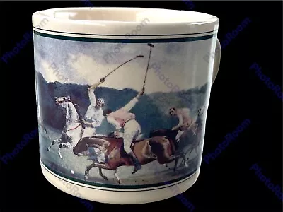 *Vintage Ralph Lauren Polo Sports Equestrian Horse Coffee Mug Cup • $10.99