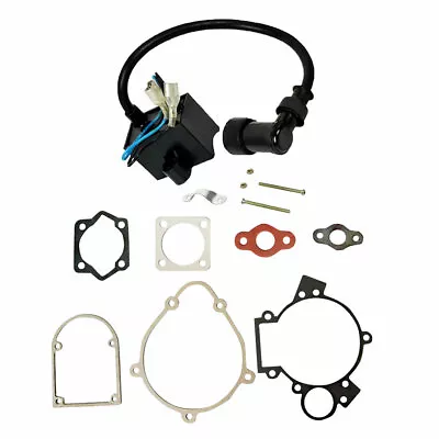 CDI Ignition Coil & 1 Set Gasket Fits 66/80cc 2 Stroke Motorized Bicycle Engine • $8.89
