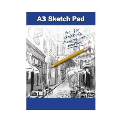 A3 Sketch Book Pad Drawing Doodling Artist Book School Gift Writing Craft • £9.99