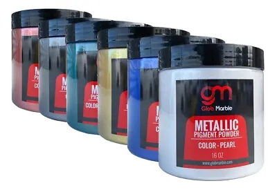 GlobMarble Metallic Epoxy Powder Pigments. Epoxy Floor System. Epoxy Colors • $50