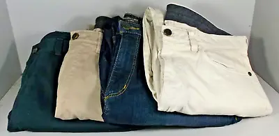 Lot Of Four Men's Pants Size 34 X 30 Various Colors Johnston Murphy • $27.96