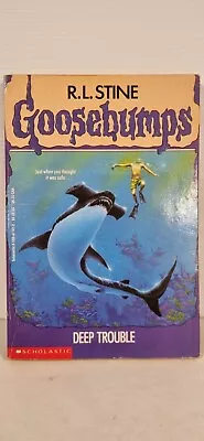 Goosebumps #19 Deep Trouble By R. L. Stine (Paperback 1994) • $6.74