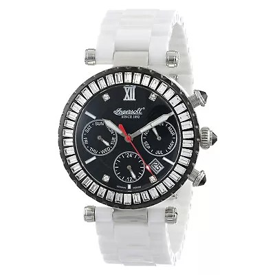 £157.94 • Buy Ingersoll Albany IN7216BKMB Women's Watch Automatic Black White Ceramic Wrist
