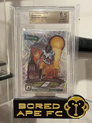 2018 Donruss Optic Downtown #4 Antonio Brown BGS 9.5 • $600