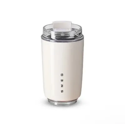 Travel Mug Coffee Cup SMEG Stainless Steel Vacuum Insulated Thermal Reusable • $18.89