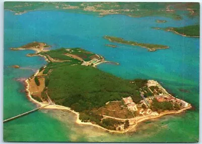 Postcard - Bird-eye Sight Isla De La Toja - Spain • $8.39