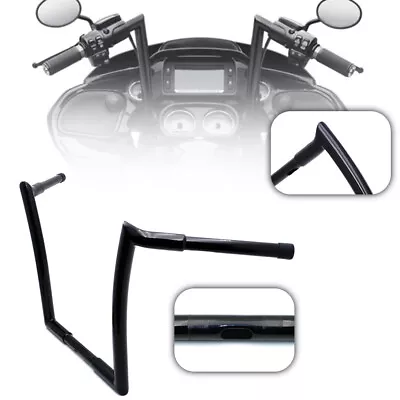 16  Rise Ape Hangers Handlebar Black For Yamaha DragStar 1100 DS1100 • $254.05