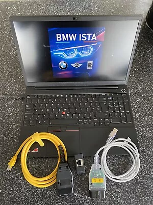 Workshop Laptop Lenovo Thinkpad E15 For Diagnostic Coding Fits BMW MINI • £410