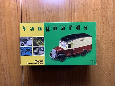 Vanguards Corgi 1:43 Morris Commercial Van British Railways VA07500 • $15.54