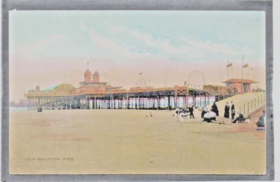 £1.95 • Buy Cheshire Wirral   New Brighton Pier , Pre 1918 1/2 D Postage