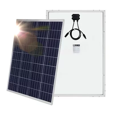 Mighty Max 100 Watt 12 Volt Waterproof Polycrystalline Solar Panel Charger • $64.99