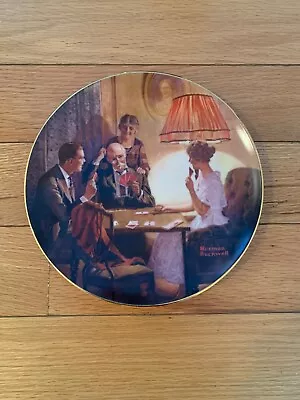 Norman Rockwell Limited Edition Plate  This Is The Room That Light Made  • $0.99