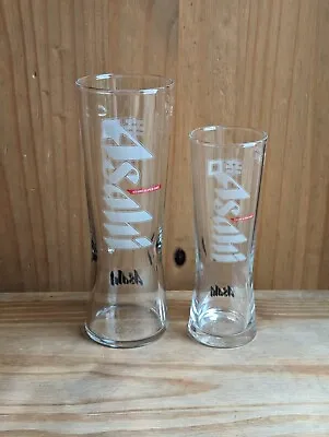 Asahi Beer Pint & Half Pint Glass Brand New • £8.99