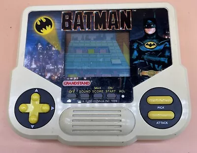 Tiger Game Electronics Batman BATMAN 1988 LCD Handheld GAME TIGER DC Retro Game • £24.99