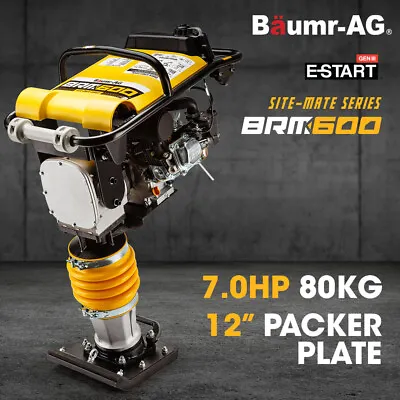 Baumr-AG 80kg Tamper Rammer Compactor - Wacker Petrol 7HP Packer Jack Plate • $1478