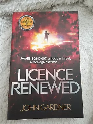 John Gardener Licence Renewed Paperback Book • £2