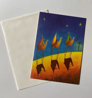 Jan Pashley Greeting Card Christmas Happy Holidays Three Kings Marcel Schurman  • $3