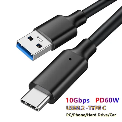 USB A To USB C Type C Cable Fast Charging Data Sync Cord For IPhone 15 Samsung • $9.69