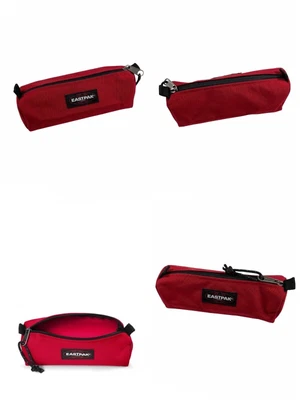 £4.91 • Buy Unisex EASTPAK Benchmark Single Red Sailor Logo Pencil Case Zip Bag Backpack S