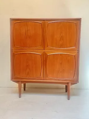 RARE High Teak Sideboard By Alf Aarseth For Gustav Bahus Norway 1960s • $2800