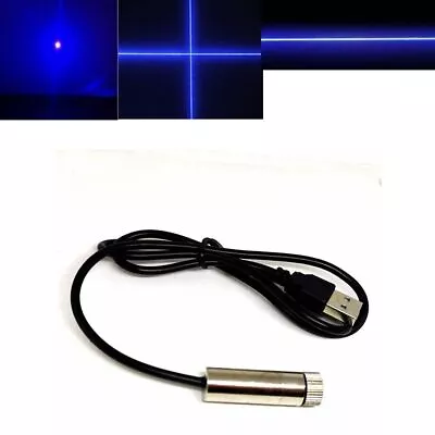 Dot/Line/Cross Beam 450nm 80mw Blue Laser Module With USB Interface 1230 • £18