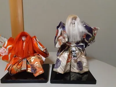 Traditional Kabuki Renjishi Doll Set | Japanese Craft For Collectors • $61.60
