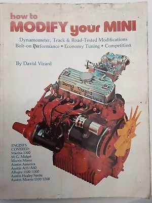 How To Modify Your Mini By David Vizard Classic A Series Austin A35 Mg Midget • £10