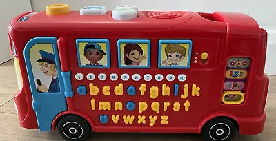 £8 • Buy Vtech Playtime Interactive Talking Bus With Phonics Teaches Sounds & Number