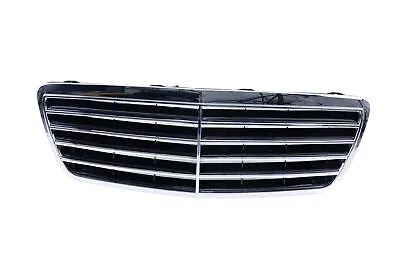 Chrome Front Grille W/ Insert Assembly Fit Benz W210 E Class 00-02 E320 E430 • $45.88