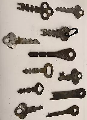 Vintage Flat Keys Lot Of 11 • $12.95