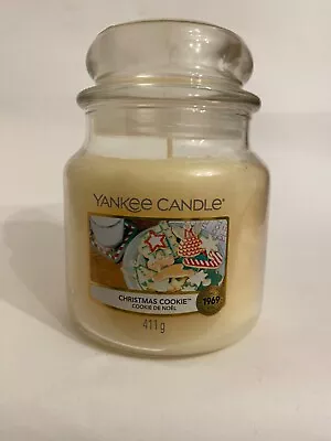 Yankee Candle (new Logo) Christmas Cookie Medium Candle Jar • £2.20