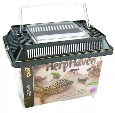 Reptile Terrarium Carrier Pet Transparent Box Spider Lizard Reptiles Plastic Lid • $46.83