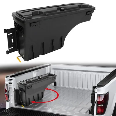 Truck Bed Swing Storage Tool Box Left Side For 02-18 Dodge Ram 1500 2500 3500 • $88.03