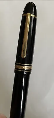Montblanc Meisterstuck No. 149 Fountain Pen With 14K Gold 4810 14C Nib    01 • $1475