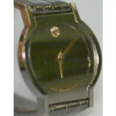Movado Black Dial Watch SD6-6 • $210