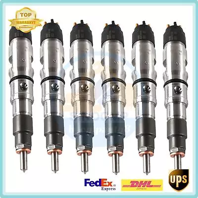 6x Fuel Injector 0445120268 &400903-00046 For Daewoo Doosan DX140 /DX225 DX340 • $527.84