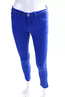 J Brand Womens Blue Cotton Mid-Rise Skinny Leg Jeans Size 27 • $34.01