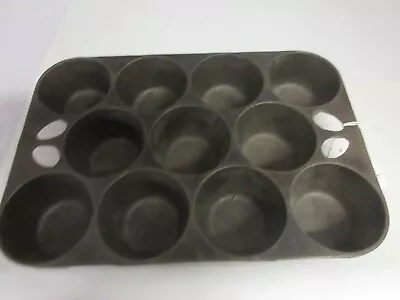 Vintage Griswold  #10   Muffin Pan  Cast Iron  Exc Cond    M-503 • $95