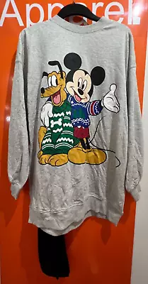 H&M Ladies Disney Mickey & Pluto Pyjamas ChristmasSize Small New With Tag Sf • $24.83